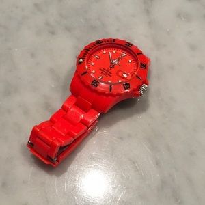 Stainless Steel Bright Orange ToyWatch
